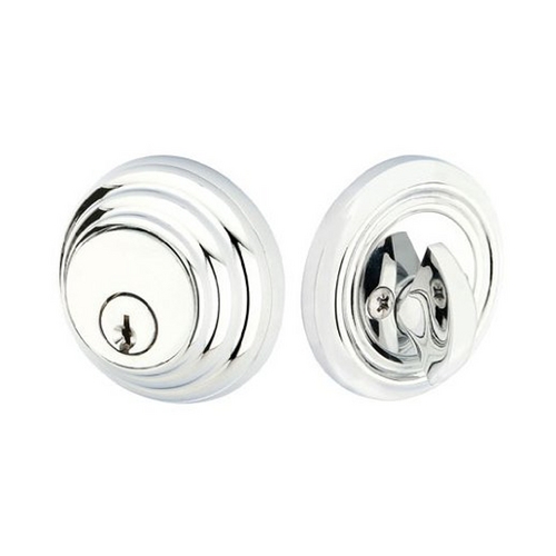 Emtek Hardware Deadbolt in Satin Nickel Finish EH 8455-US15