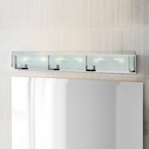 Latitude 6-Light Chrome Bath Light by Hinkley Lighting