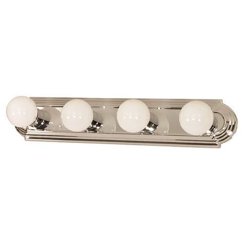 24-Inch Racetrack Vanity Light in Polished Chrome by Nuvo Lighting