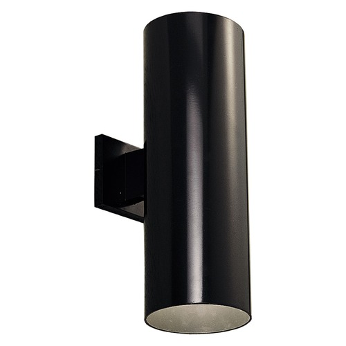 Cylinder Black LED Outdoor Wall Light by Progress Lighting