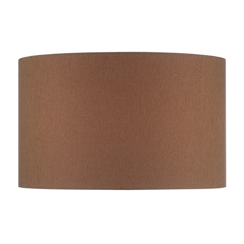 Lite Source Lighting Mocha Drum Lamp Shade with Spider Assembly by Lite Source Lighting CH1245-18