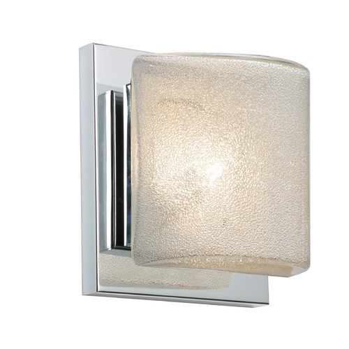 Besa Lighting Besa Lighting Paolo Chrome LED Sconce 1WS-7873GL-LED-CR