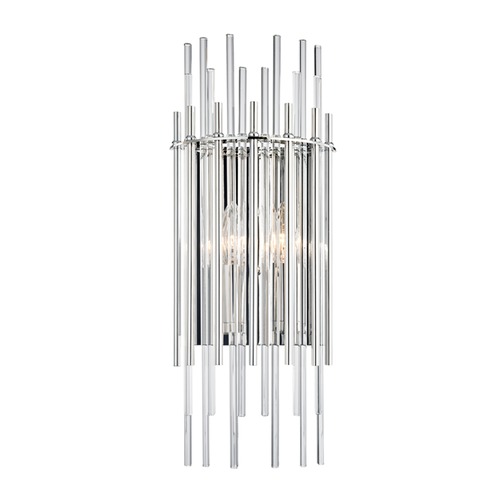 Hudson Valley Lighting Wallis Polished Nickel Sconce by Hudson Valley Lighting 6300-PN