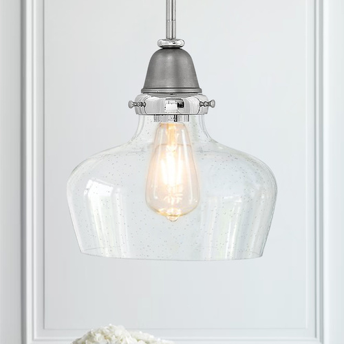 Academy 10-Inch Pendant in English Nickel by Hinkley Lighting
