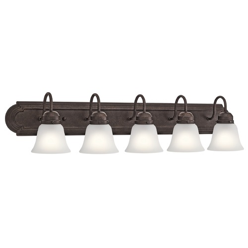 Traditional Bathroom Light Bronze by Kichler Lighting