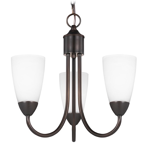 Seville Bronze 3-Light Chandelier by Generation Lighting