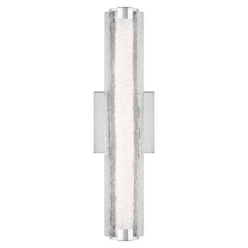 Visual Comfort Studio Collection Cutler Chrome LED Sconce by Visual Comfort Studio WB1867CH-L1