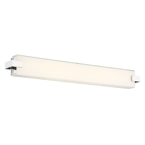 WAC Lighting Bliss Platinum LED Vertical Bathroom Light by WAC Lighting WS-79628-PN