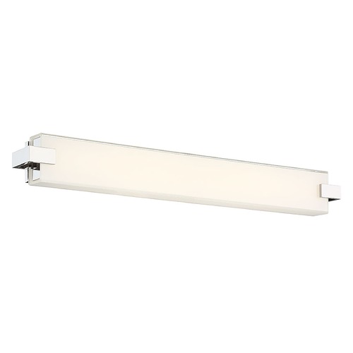 Bliss Platinum LED Vertical Bathroom Light by WAC Lighting