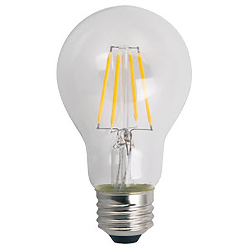 TCP Lighting A19 Medium Base LED Filament Bulb 2700K 810LM 60W Equivalent JA8/T20 LFF60A19D1527KCQ