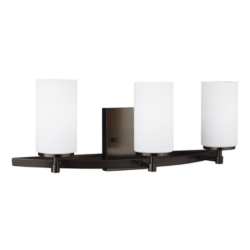 Alturas Brushed Oil Rubbed Bronze Bathroom Light by Generation Lighting