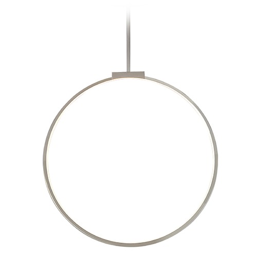 Kuzco Lighting Cirque Brushed Nickel LED Pendant by Kuzco Lighting PD82524-BN