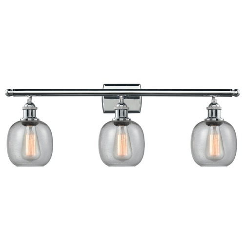 Innovations Lighting Innovations Lighting Belfast Polished Chrome Bathroom Light 516-3W-PC-G104