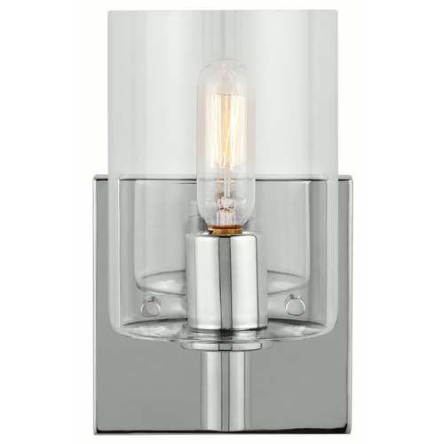 Visual Comfort Studio Collection Fullton Chrome Sconce
