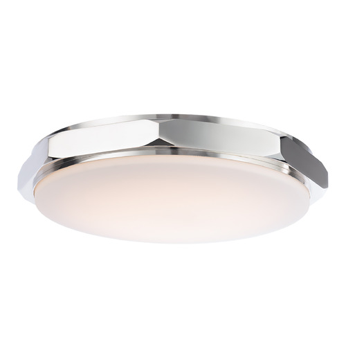 Modern Forms by WAC Lighting Grommet Polished Nickel LED Flush Mount by Modern Forms FM-30216-27-PN