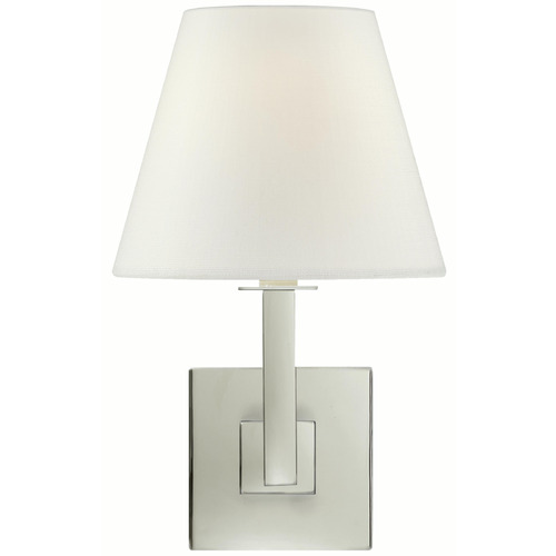 Visual Comfort Signature Collection Visual Comfort Signature Collection Studio Vc Architectural Wall Polished Nickel Sconce S20PN-L