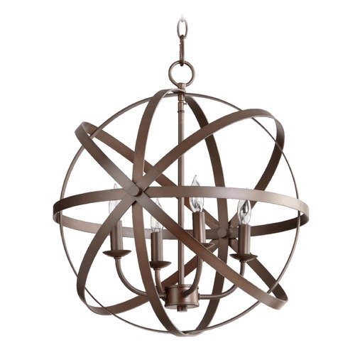 Celeste Oiled Bronze Pendant by Quorum Lighting