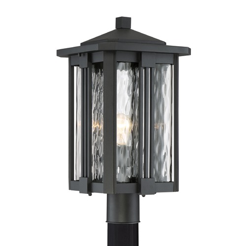 Quoizel Lighting Everglade Earth Black Post Light by Quoizel Lighting EVG9011EK