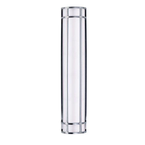 Moon Ray Satin Nickel LED Outdoor Wall Light by Maxim Lighting