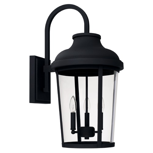 Dunbar 26.50-Inch Outdoor Wall Lantern in Black by Capital Lighting
