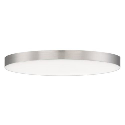 Maxim Lighting Trim Satin Nickel LED Flush Mount by Maxim Lighting 57664WTSN