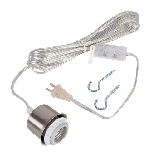 Swag Pendants Brushed Polished Nickel Swag Light by Craftmade Lighting