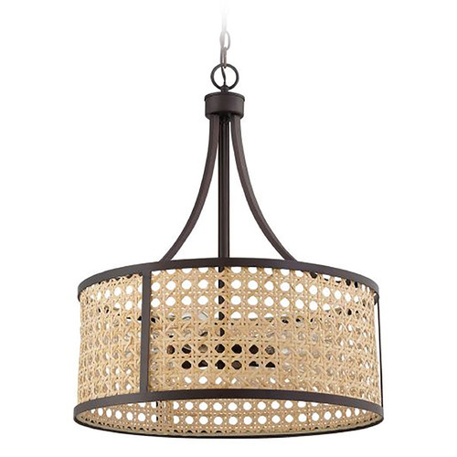 Malaya Aged Bronze Brushed Pendant by Craftmade Lighting