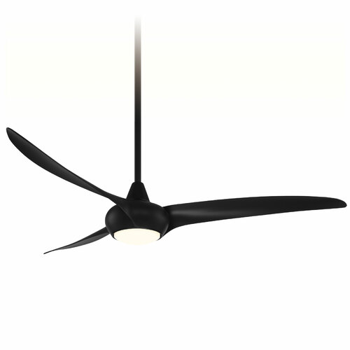 Minka Aire Light Wave 65-Inch LED Fan in Coal by Minka Aire F848-CL