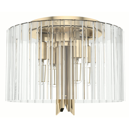 Gatz Alturas Gold Flush Mount by Hunter Fan Company