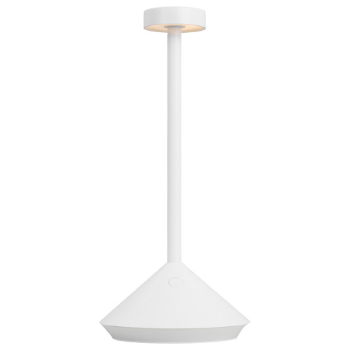 Visual Comfort Modern Collection Sean Lavin Moneta Matte White LED Accent Lamp