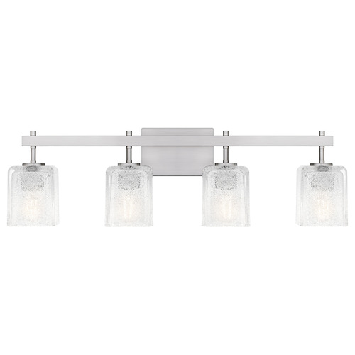 Quoizel Lighting Brenthouse Brushed Nickel Bathroom Light