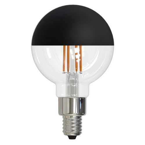 2.5W G16 2700K Half Black E12 Base LED Light Bulb by Bulbrite