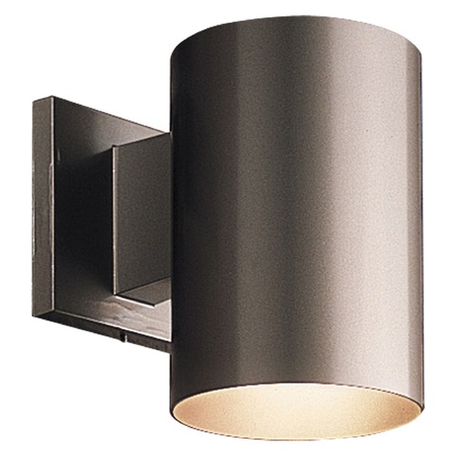 Cylinder Antique Bronze LED Outdoor Wall Light by Progress Lighting