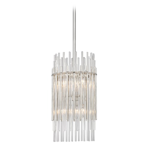 Hudson Valley Lighting Wallis Polished Nickel Pendant by Hudson Valley Lighting 6310-PN