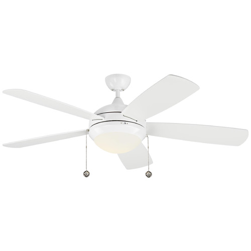 Discus Ornate 52 White LED Fan by Generation Lighting Fans