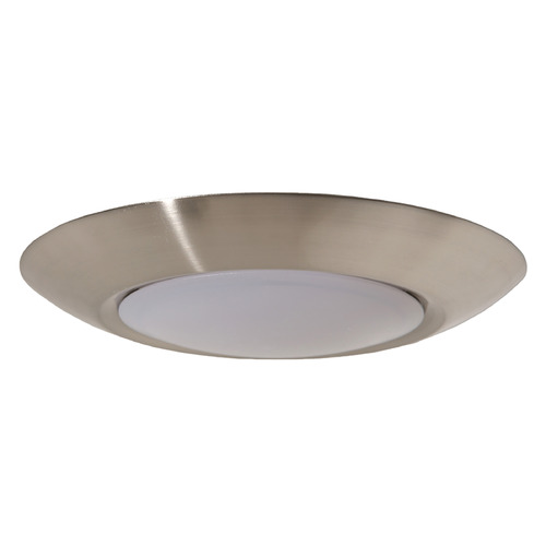 LED Flush Mount in Brushed Polished Nickel by Craftmade Lighting