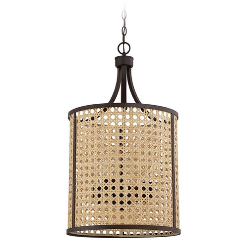 Malaya Aged Bronze Brushed Pendant by Craftmade Lighting