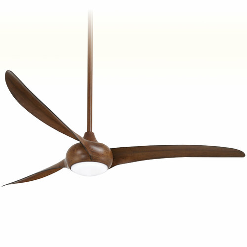 Light Wave 65-Inch LED Fan in Distressed Koa by Minka Aire