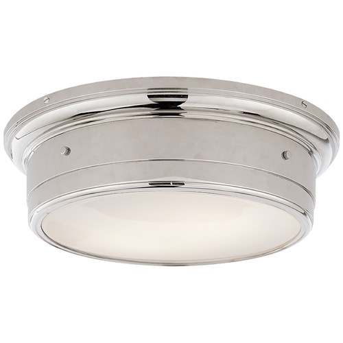 Visual Comfort Signature Collection Studio VC Siena Large Flush Mount in Chrome by Visual Comfort Signature SS4016CHWG