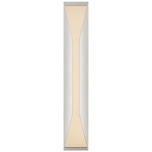 Visual Comfort Signature Collection Kelly Wearstler Stretto Sconce in Polished Nickel by Visual Comfort Signature KW2722PNFG