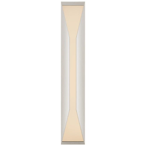 Visual Comfort Signature Collection Kelly Wearstler Stretto Sconce in Polished Nickel by Visual Comfort Signature KW2722PNFG