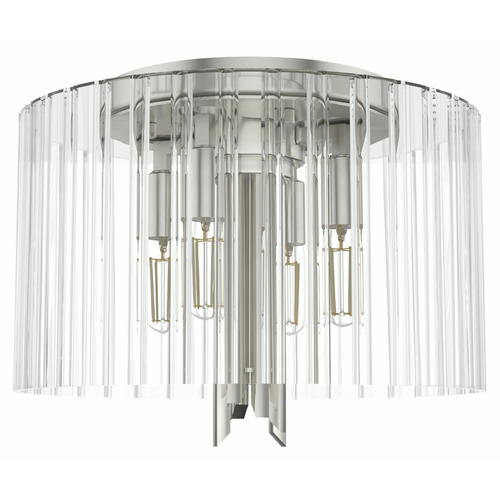 Gatz Brushed Nickel Flush Mount by Hunter Fan Company