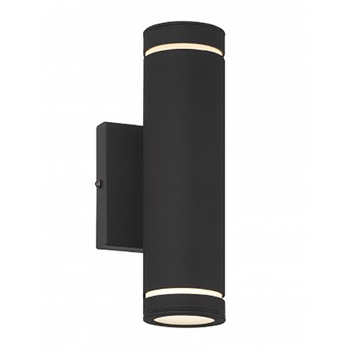 George Kovacs Lighting George Kovacs Supotto Sand Coal Black LED Outdoor Wall Light P1882-066-L