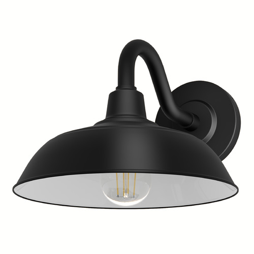 Hunter Fan Company Hunter Fan Company Mill Valley Matte Black Barn Light 46002