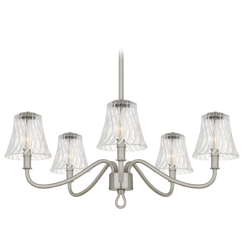 Quoizel Lighting Mckinney Brushed Nickel Chandelier