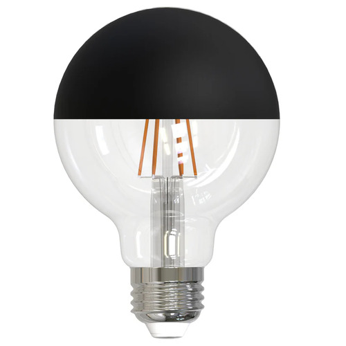 5W G25 2700K Half Black E26 Base LED Light Bulb by Bulbrite