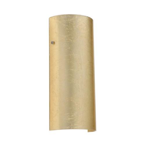 Sconce Wall Light Gold Glass Satin Nickel by Besa Lighting