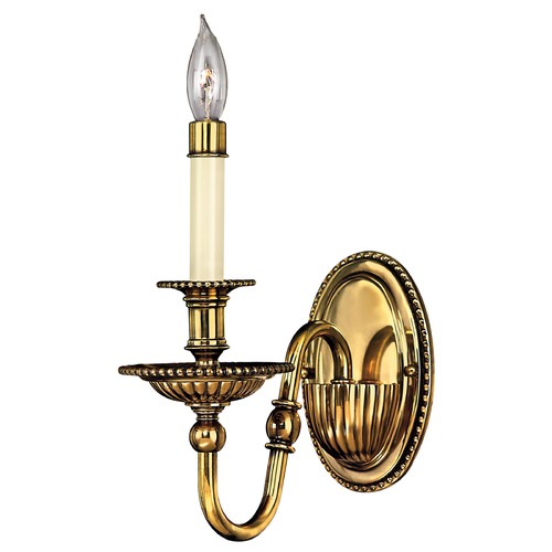 Cambridge Wall Sconce in Burnished Brass by Hinkley Lighting
