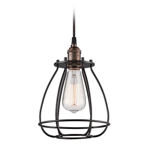 Nuvo Lighting Mini Pendant in Rustic Bronze by Nuvo Lighting 60/5501