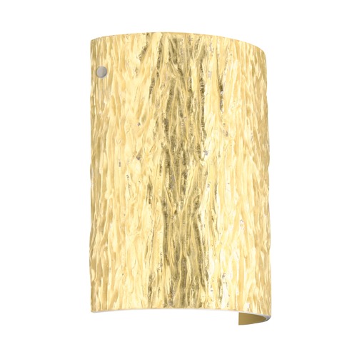 Besa Lighting Besa Lighting Tamburo Satin Nickel LED Sconce 7090GF-LED-SN